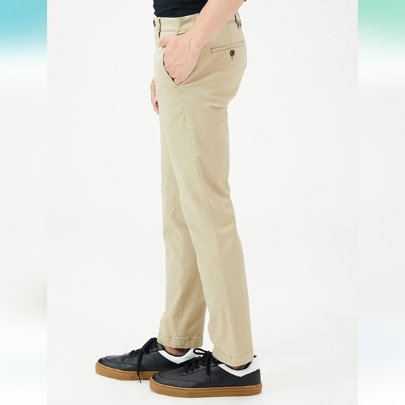 Goodthreads Men's Slim-Fit Washed Comfort Stretchy Chino Pants Sz 36x31 - Picture 4 of 5
